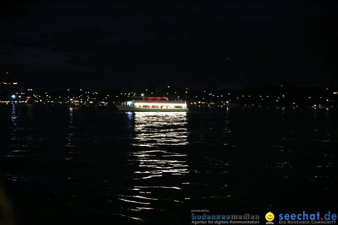 Konstanzer Seenachtfest mit Feuerwerk: Konstanz am Bodensee, 09.08.2014