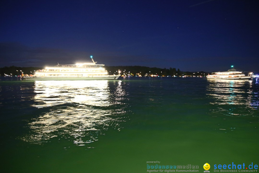 Konstanzer Seenachtfest mit Feuerwerk: Konstanz am Bodensee, 09.08.2014