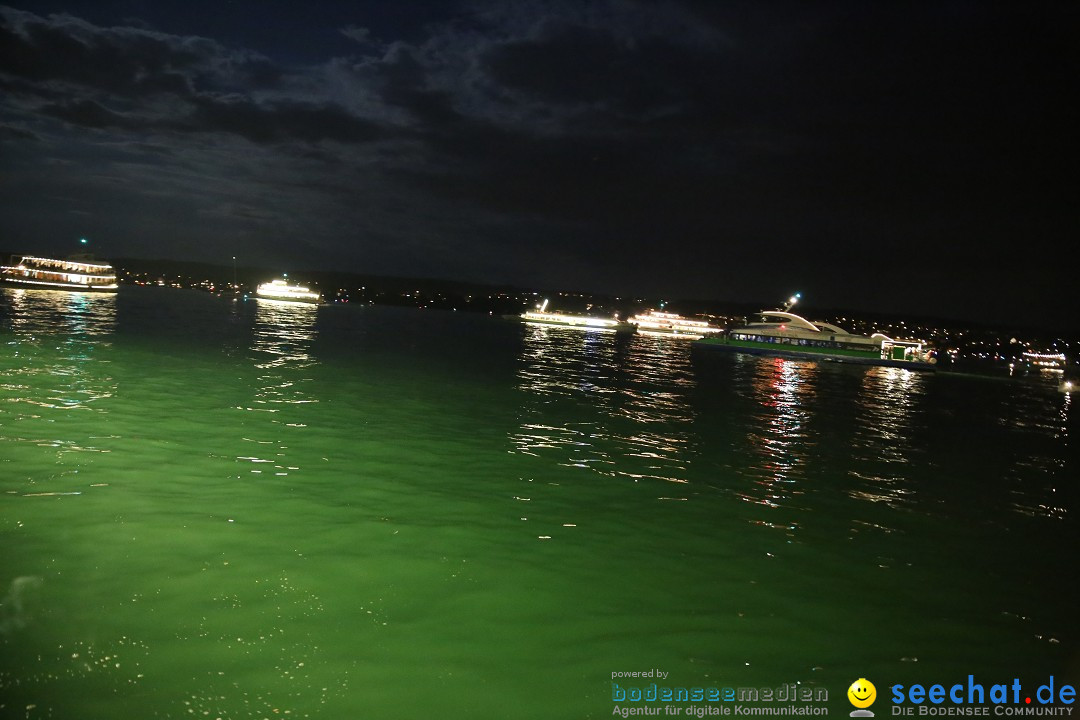 Konstanzer Seenachtfest mit Feuerwerk: Konstanz am Bodensee, 09.08.2014