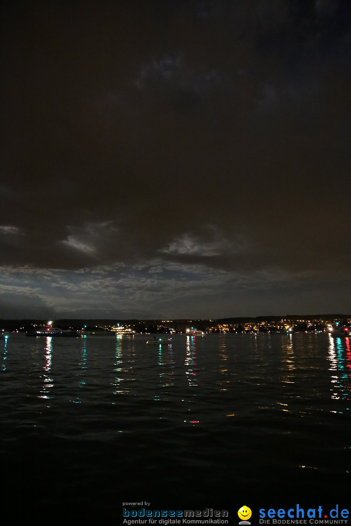 Konstanzer Seenachtfest mit Feuerwerk: Konstanz am Bodensee, 09.08.2014