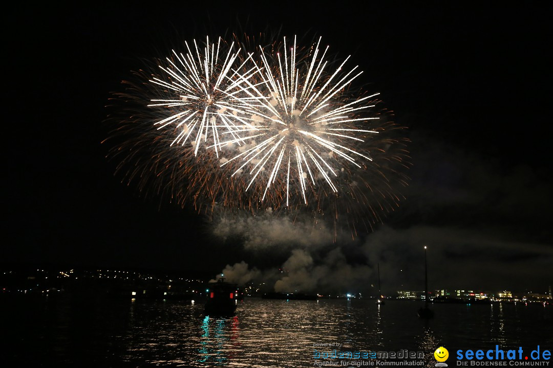 Konstanzer Seenachtfest mit Feuerwerk: Konstanz am Bodensee, 09.08.2014