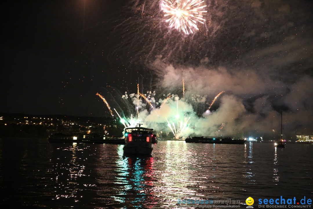 Konstanzer Seenachtfest mit Feuerwerk: Konstanz am Bodensee, 09.08.2014