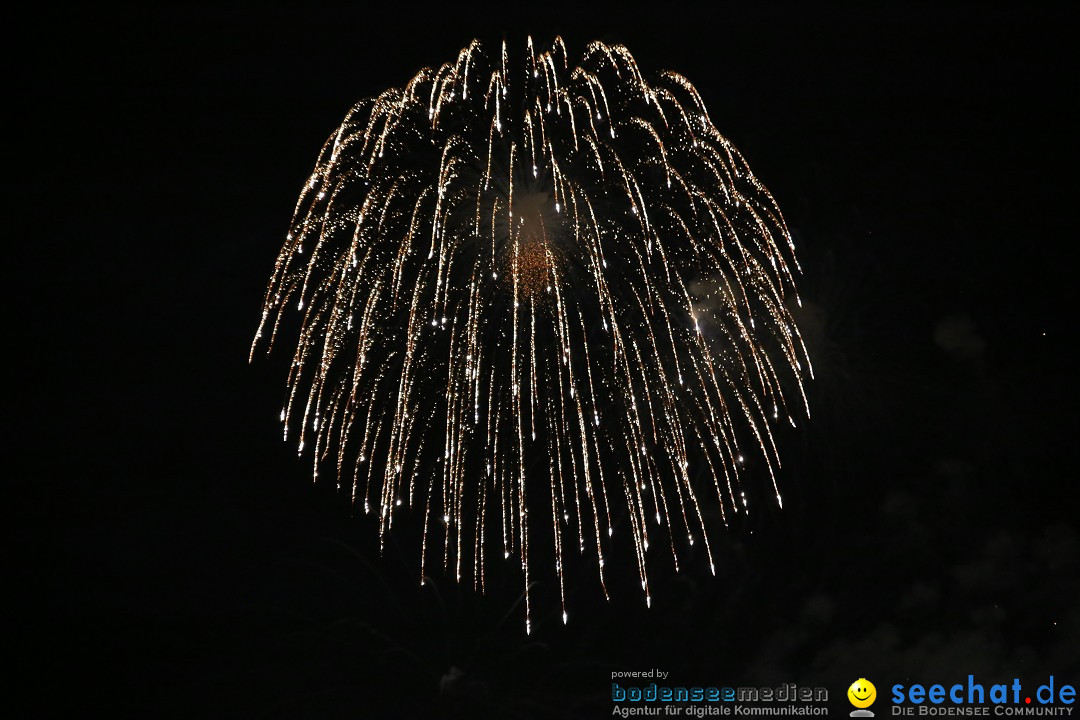 Konstanzer Seenachtfest mit Feuerwerk: Konstanz am Bodensee, 09.08.2014