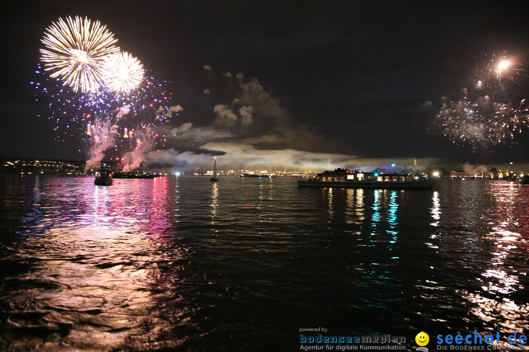 Konstanzer Seenachtfest mit Feuerwerk: Konstanz am Bodensee, 09.08.2014