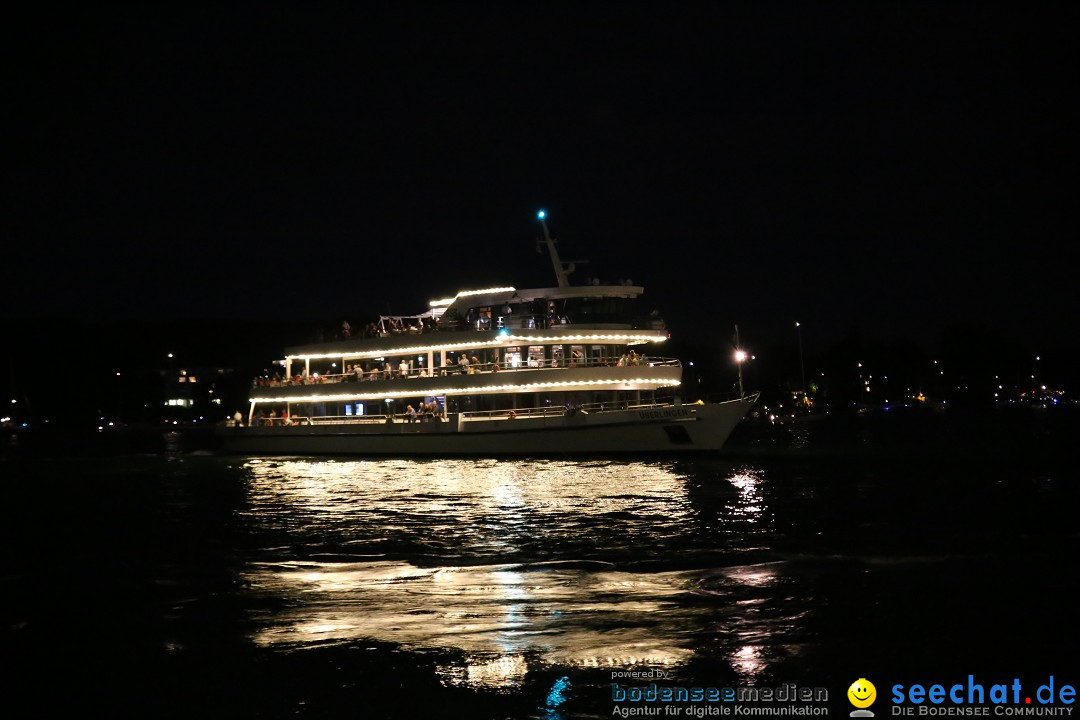 Konstanzer Seenachtfest mit Feuerwerk: Konstanz am Bodensee, 09.08.2014