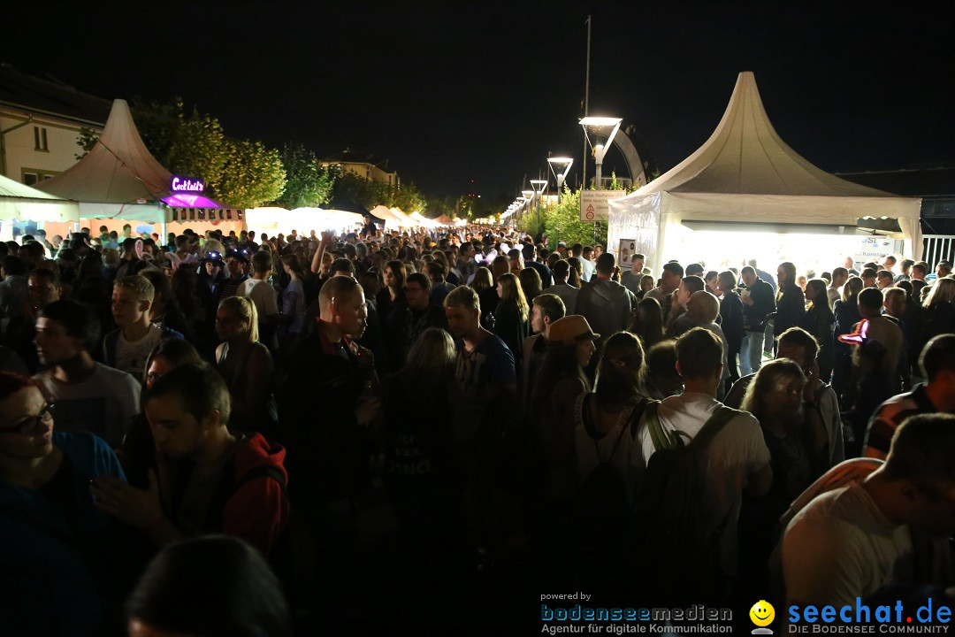 Konstanzer Seenachtfest mit Feuerwerk: Konstanz am Bodensee, 09.08.2014