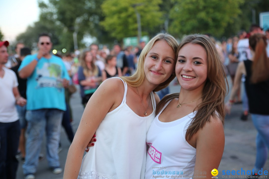 Konstanzer Seenachtfest mit Feuerwerk: Konstanz am Bodensee, 09.08.2014