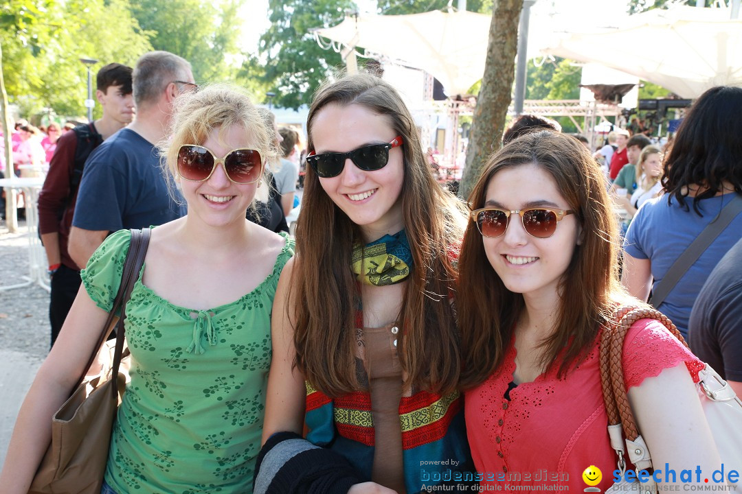 Konstanzer Seenachtfest mit Feuerwerk: Konstanz am Bodensee, 09.08.2014