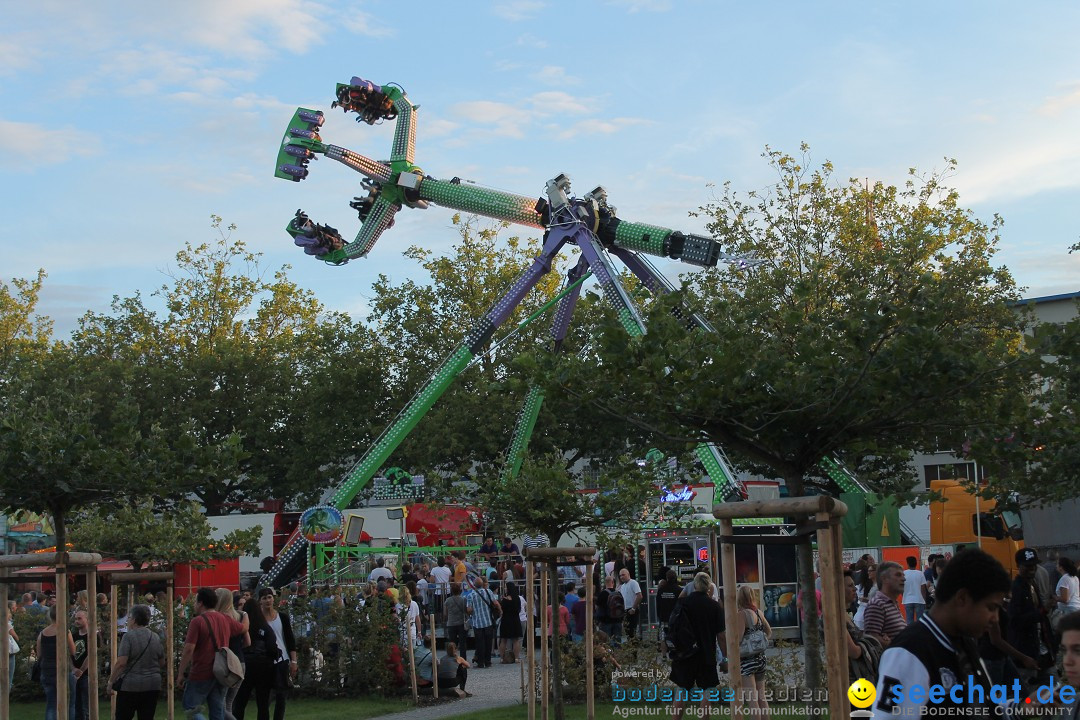 Seenachtfest mit Feuerwerk: Kreuzlingen am Bodensee, 09.08.2014