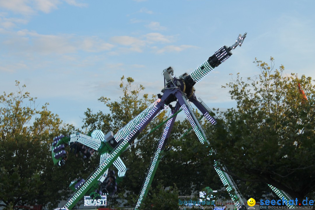 Seenachtfest mit Feuerwerk: Kreuzlingen am Bodensee, 09.08.2014