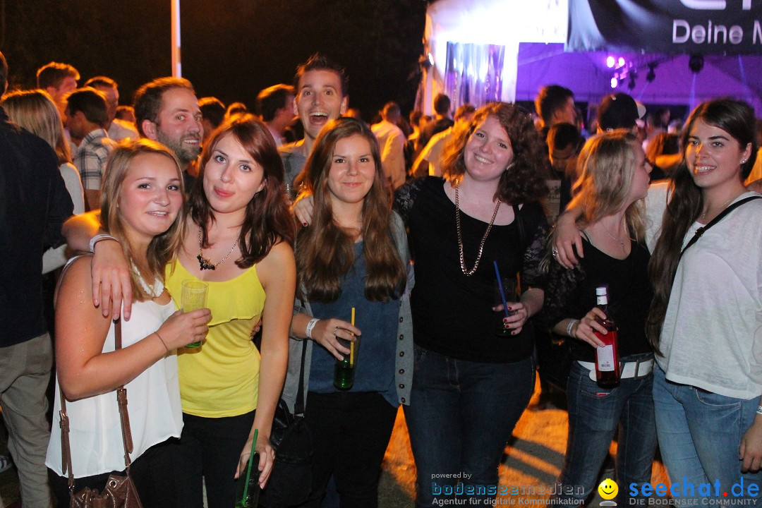 Seenachtfest mit Feuerwerk: Kreuzlingen am Bodensee, 09.08.2014