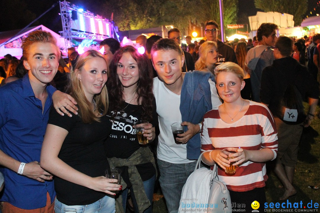 Seenachtfest mit Feuerwerk: Kreuzlingen am Bodensee, 09.08.2014