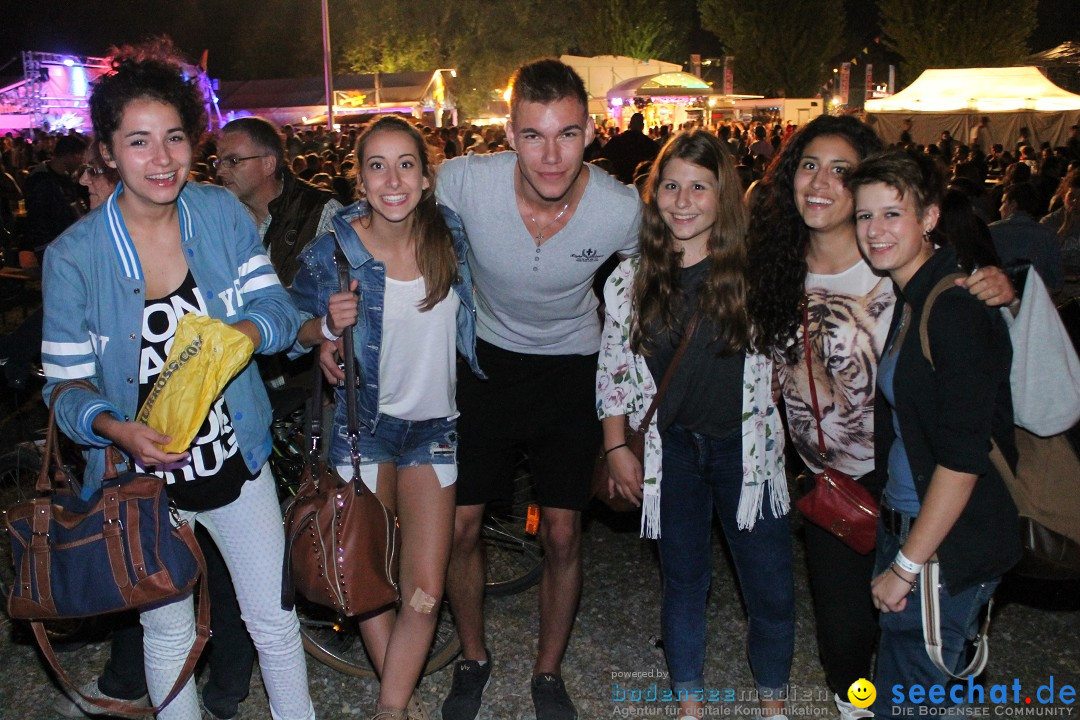 Seenachtfest mit Feuerwerk: Kreuzlingen am Bodensee, 09.08.2014