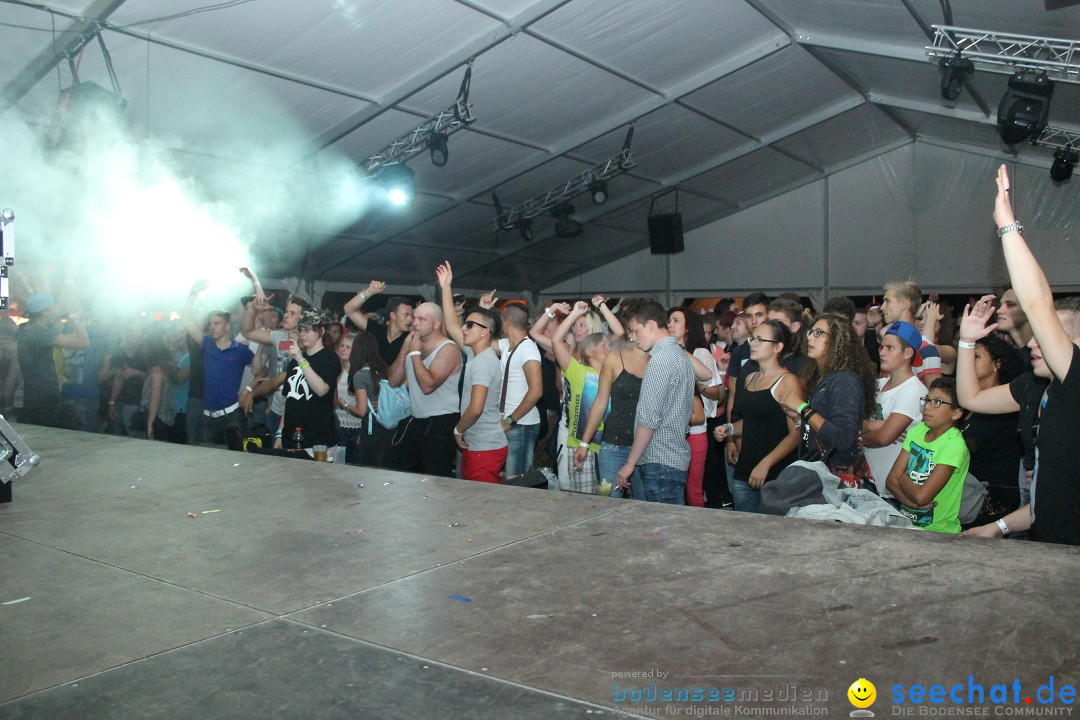 Seenachtfest mit Feuerwerk: Kreuzlingen am Bodensee, 09.08.2014