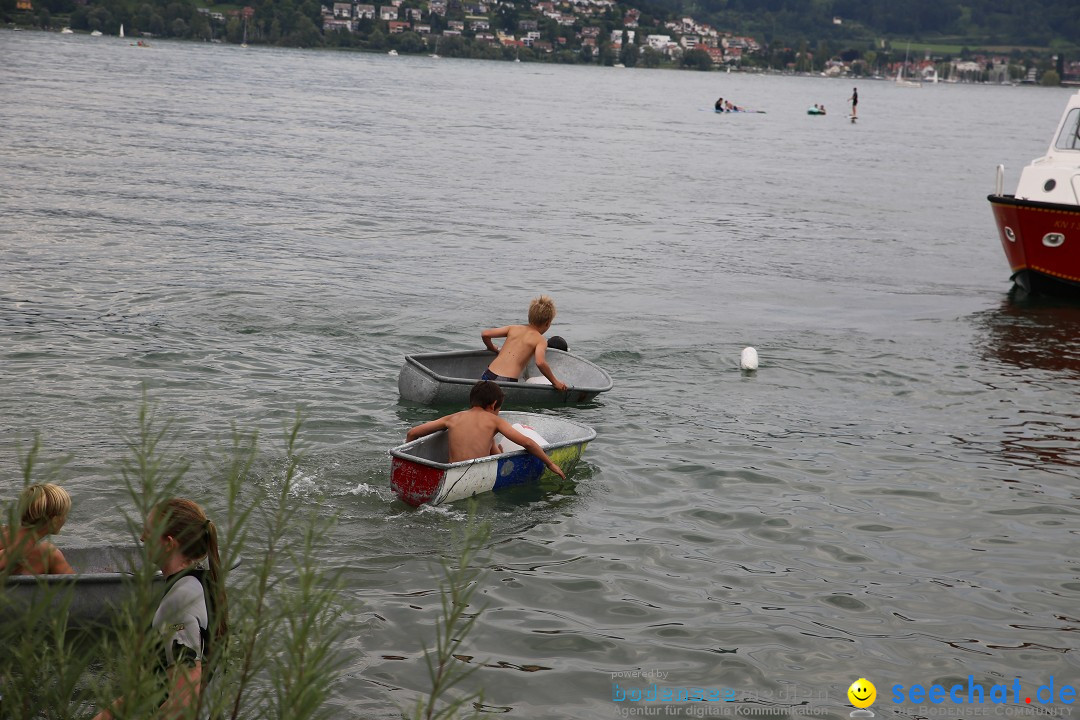 Badewannenrennen DLRG: Bodman-Ludwigshafen am Bodensee, 10.08.2014