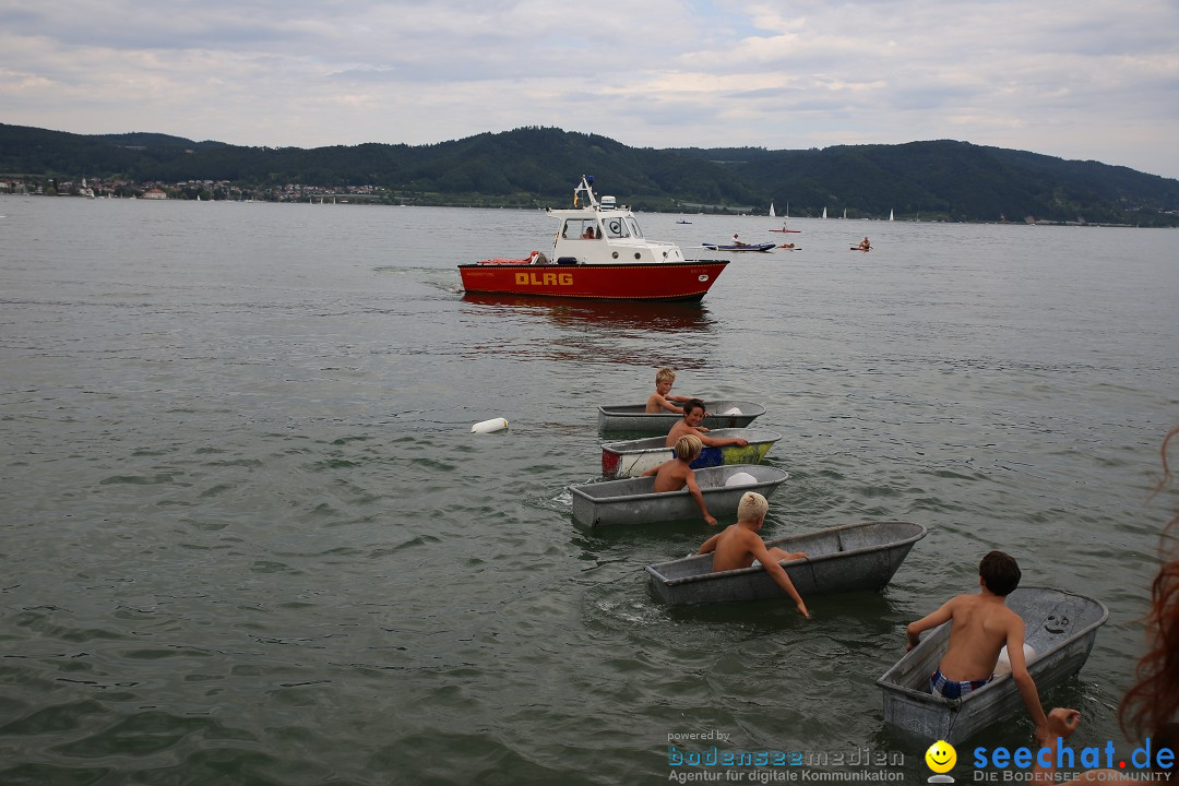 Badewannenrennen DLRG: Bodman-Ludwigshafen am Bodensee, 10.08.2014