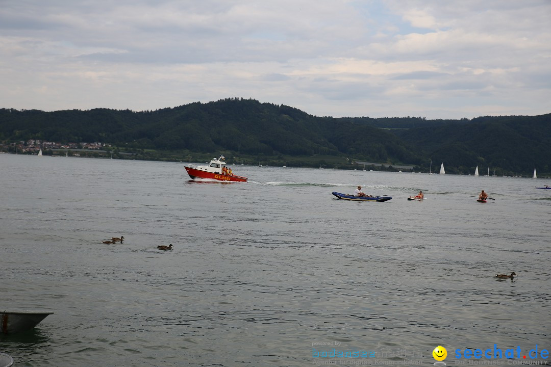 Badewannenrennen DLRG: Bodman-Ludwigshafen am Bodensee, 10.08.2014