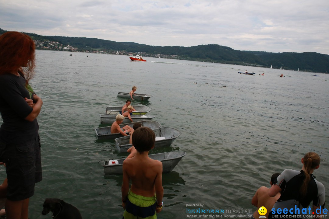 Badewannenrennen DLRG: Bodman-Ludwigshafen am Bodensee, 10.08.2014