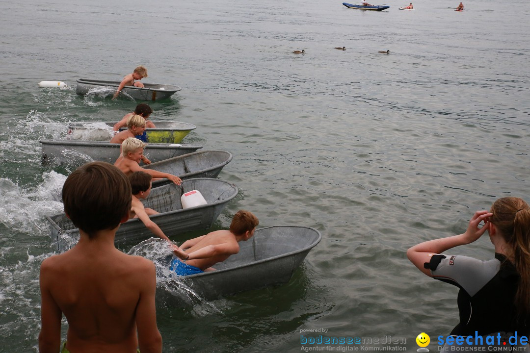 Badewannenrennen DLRG: Bodman-Ludwigshafen am Bodensee, 10.08.2014