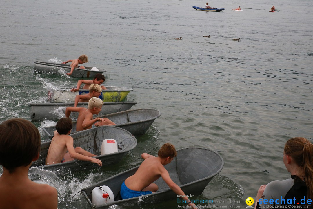 Badewannenrennen DLRG: Bodman-Ludwigshafen am Bodensee, 10.08.2014