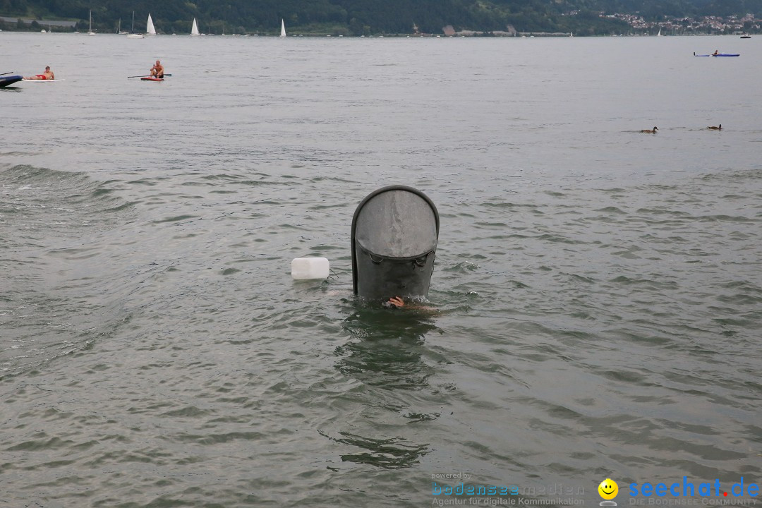 Badewannenrennen DLRG: Bodman-Ludwigshafen am Bodensee, 10.08.2014