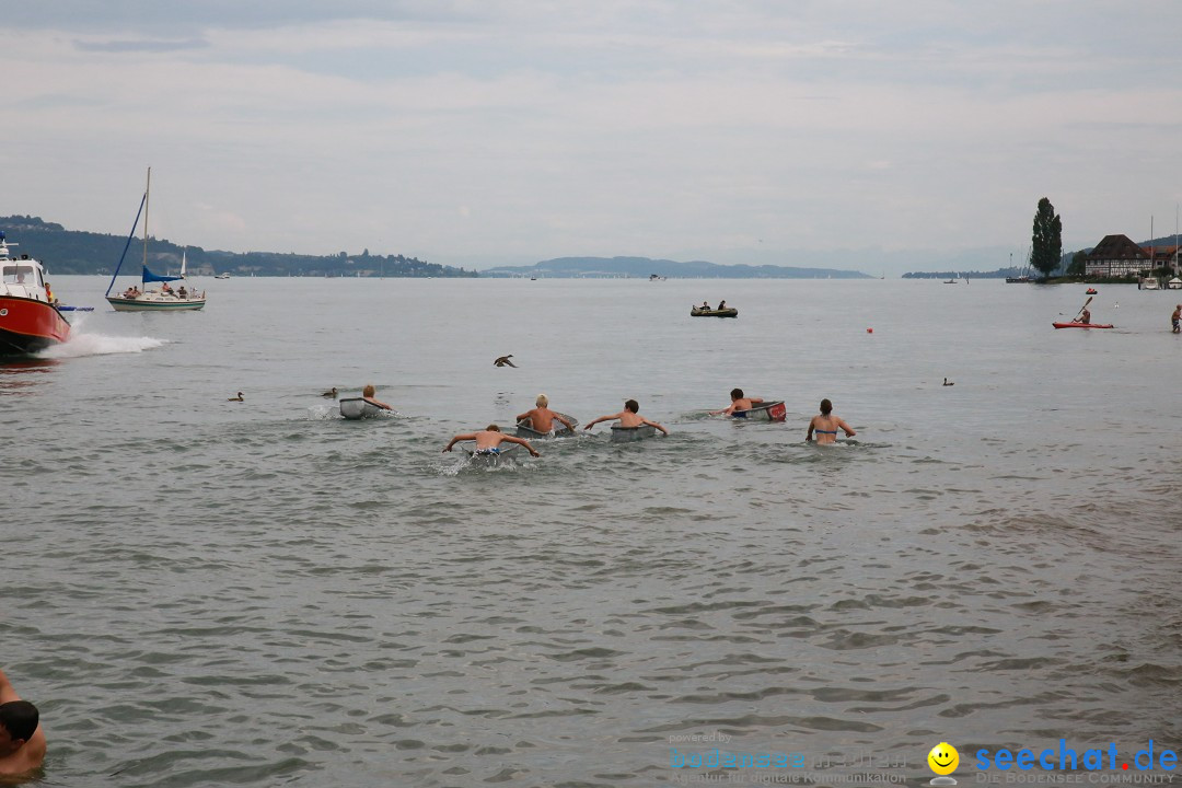 Badewannenrennen DLRG: Bodman-Ludwigshafen am Bodensee, 10.08.2014