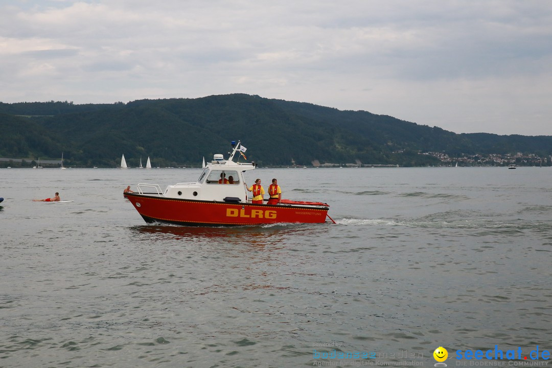 Badewannenrennen DLRG: Bodman-Ludwigshafen am Bodensee, 10.08.2014