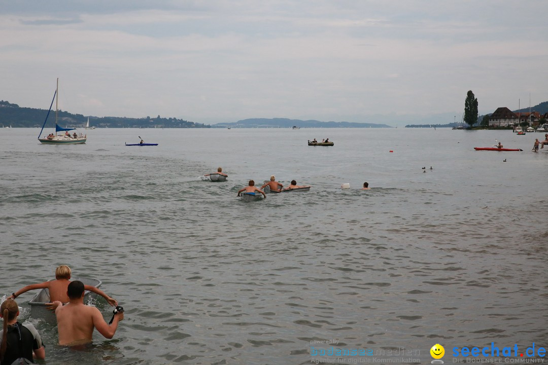 Badewannenrennen DLRG: Bodman-Ludwigshafen am Bodensee, 10.08.2014