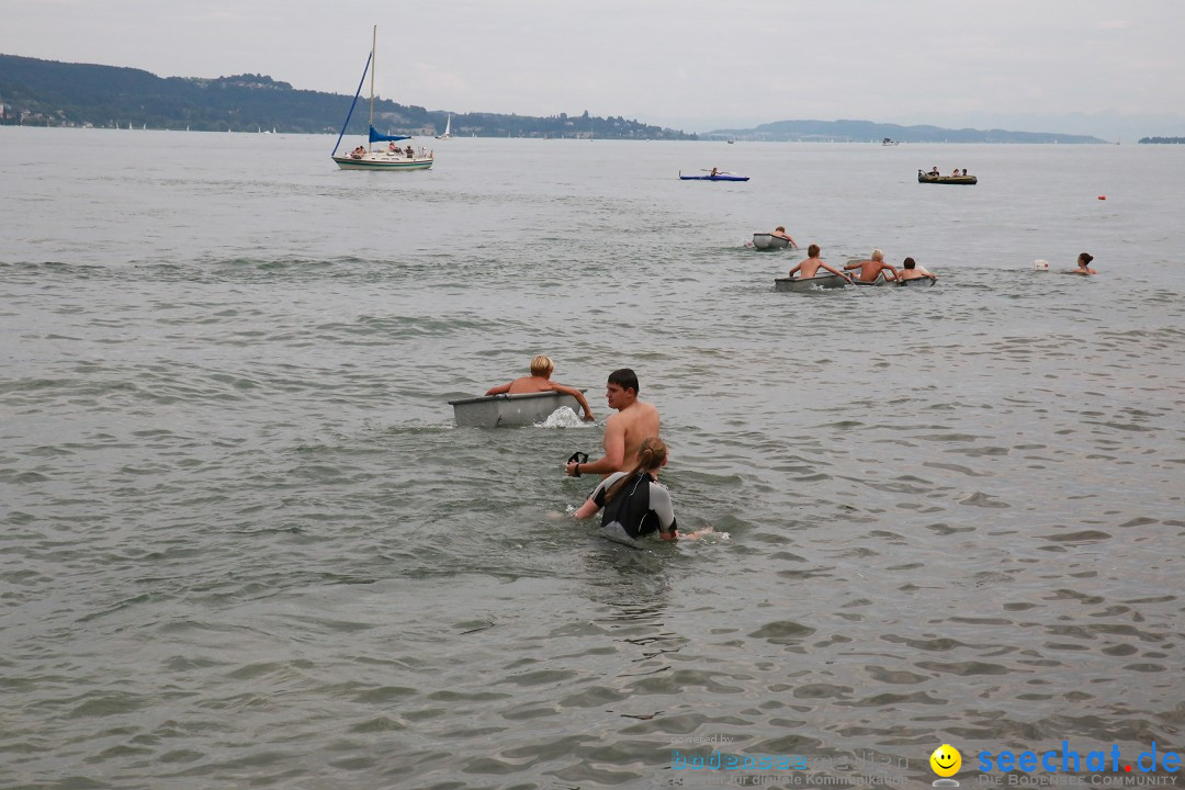 Badewannenrennen DLRG: Bodman-Ludwigshafen am Bodensee, 10.08.2014