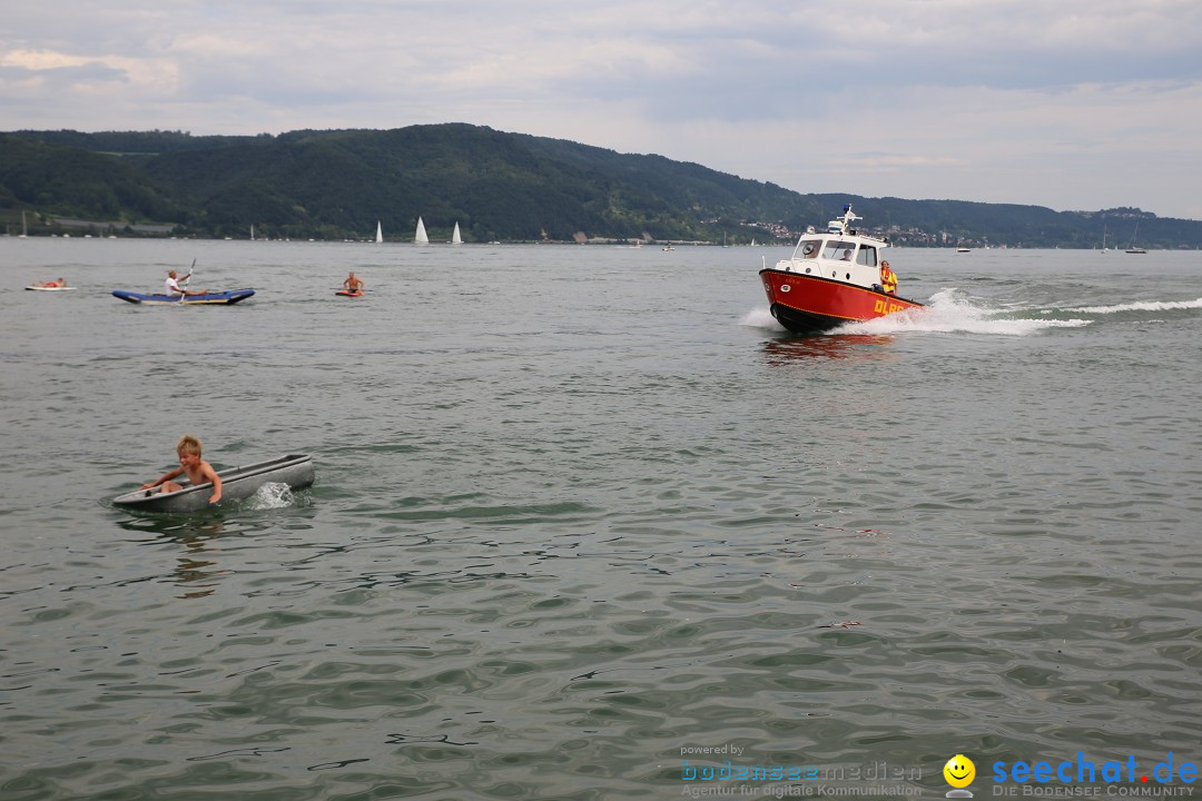 Badewannenrennen DLRG: Bodman-Ludwigshafen am Bodensee, 10.08.2014