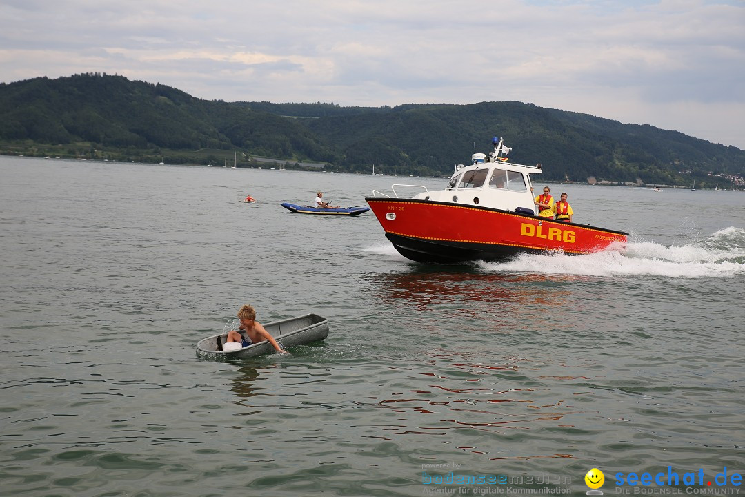 Badewannenrennen DLRG: Bodman-Ludwigshafen am Bodensee, 10.08.2014