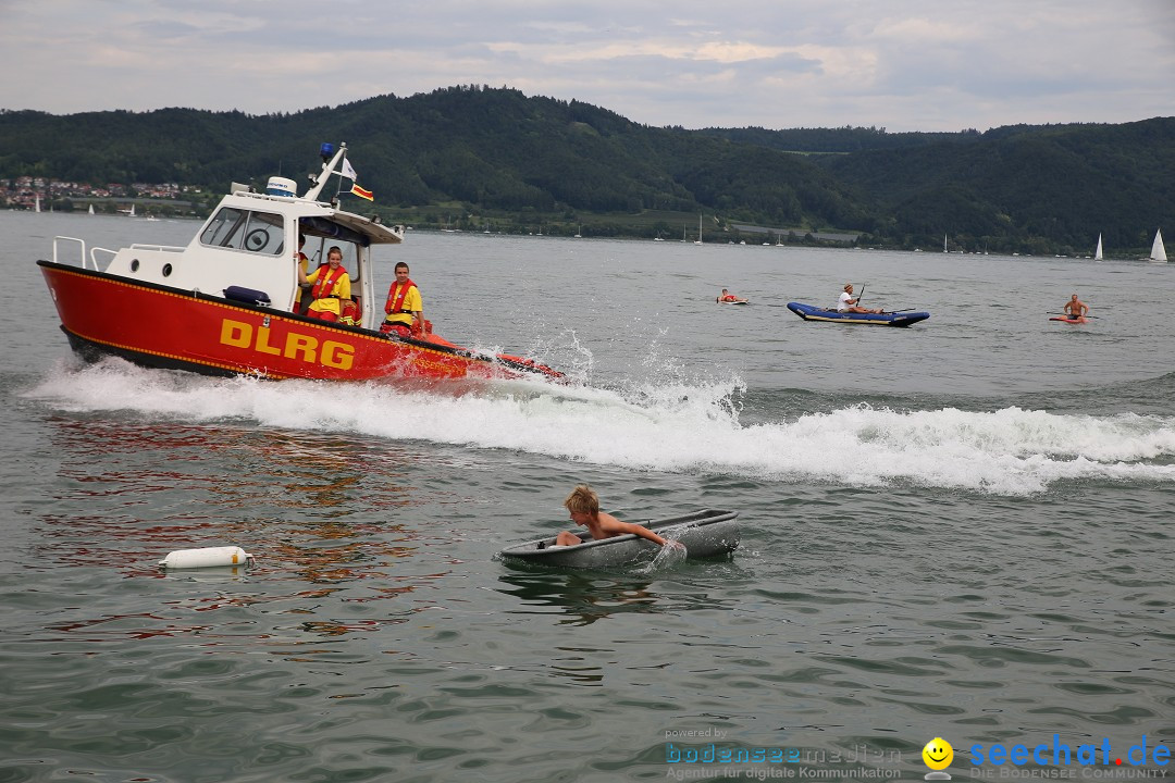 Badewannenrennen DLRG: Bodman-Ludwigshafen am Bodensee, 10.08.2014