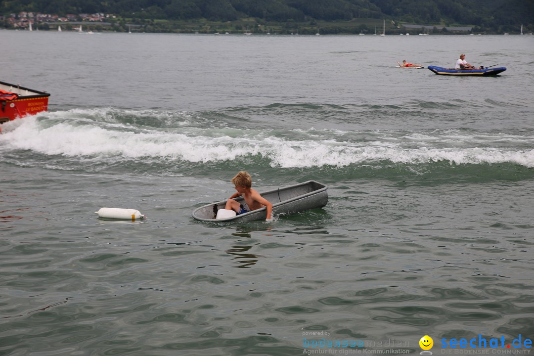 Badewannenrennen DLRG: Bodman-Ludwigshafen am Bodensee, 10.08.2014