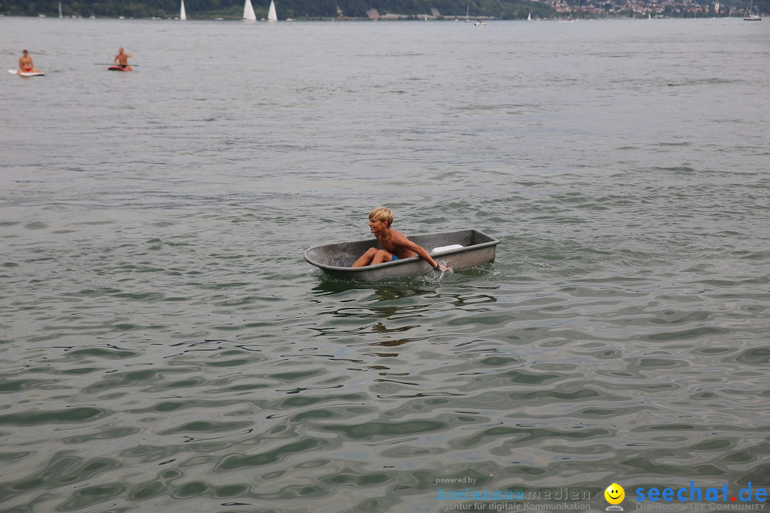 Badewannenrennen DLRG: Bodman-Ludwigshafen am Bodensee, 10.08.2014