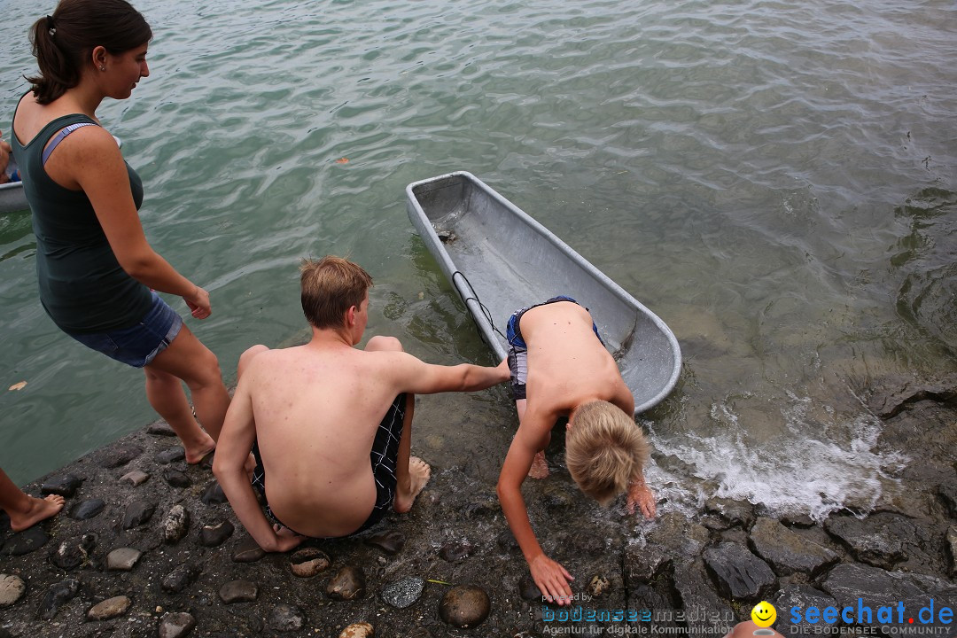 Badewannenrennen DLRG: Bodman-Ludwigshafen am Bodensee, 10.08.2014