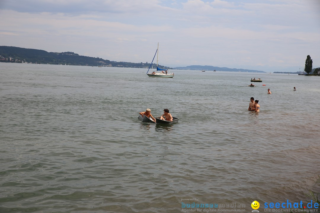 Badewannenrennen DLRG: Bodman-Ludwigshafen am Bodensee, 10.08.2014