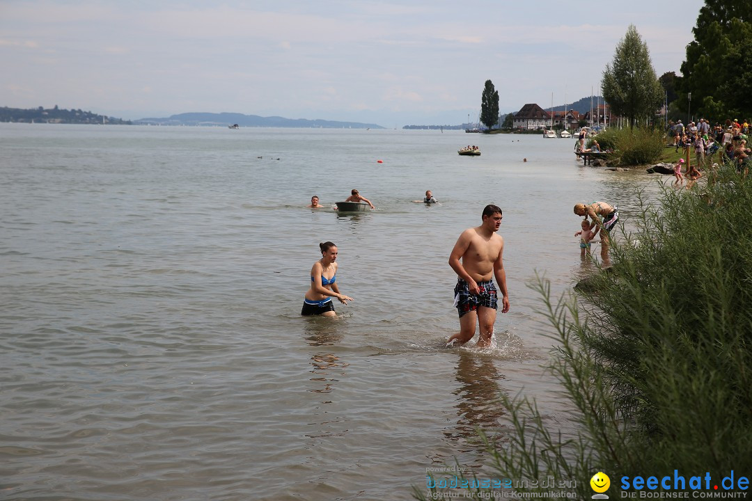 Badewannenrennen DLRG: Bodman-Ludwigshafen am Bodensee, 10.08.2014