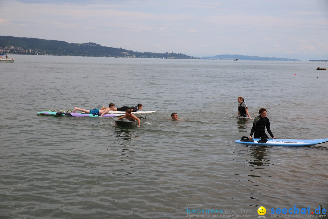 Badewannenrennen DLRG: Bodman-Ludwigshafen am Bodensee, 10.08.2014