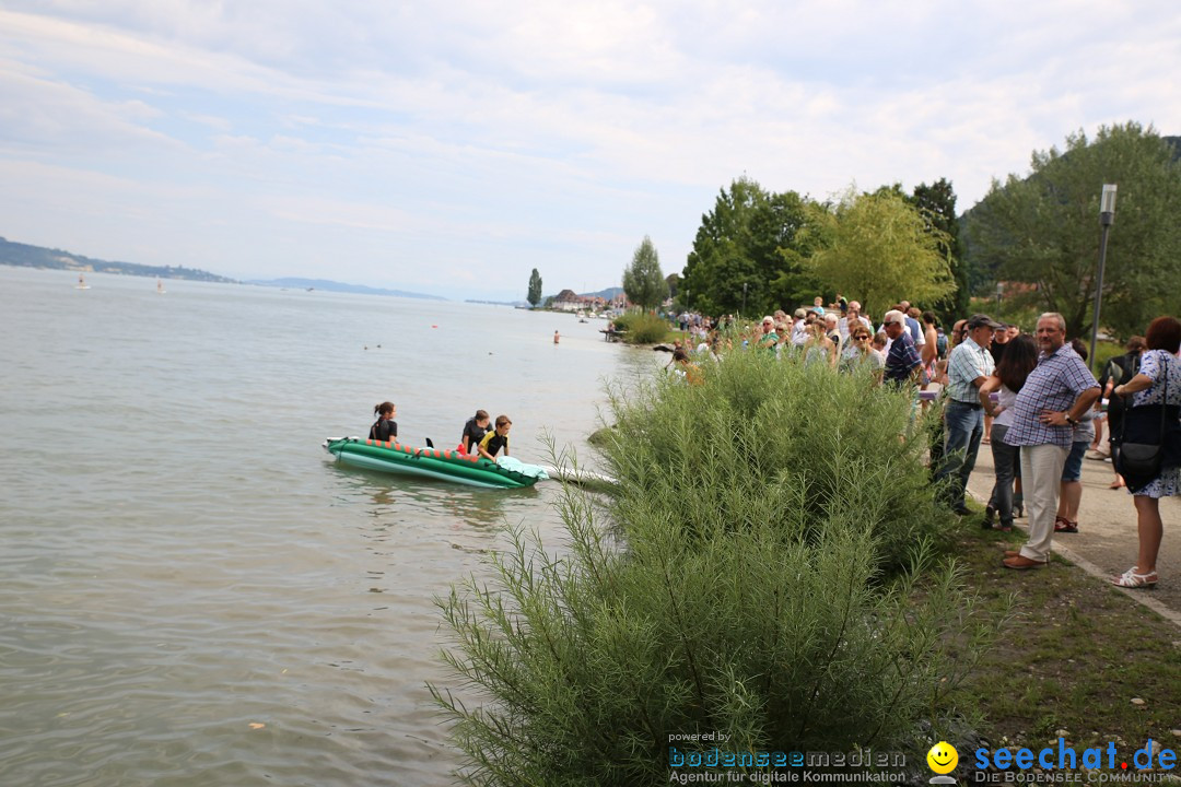 Badewannenrennen DLRG: Bodman-Ludwigshafen am Bodensee, 10.08.2014