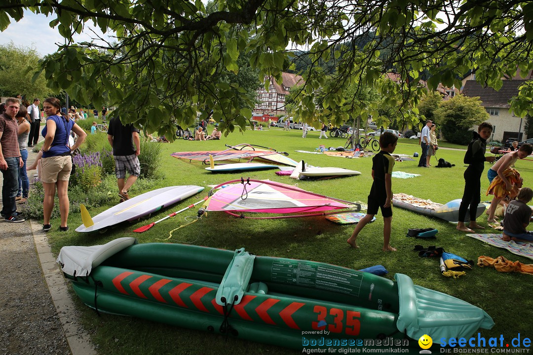 Badewannenrennen DLRG: Bodman-Ludwigshafen am Bodensee, 10.08.2014