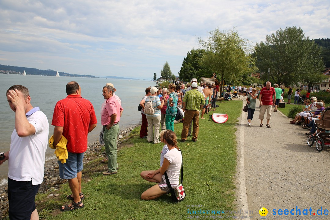 Badewannenrennen DLRG: Bodman-Ludwigshafen am Bodensee, 10.08.2014