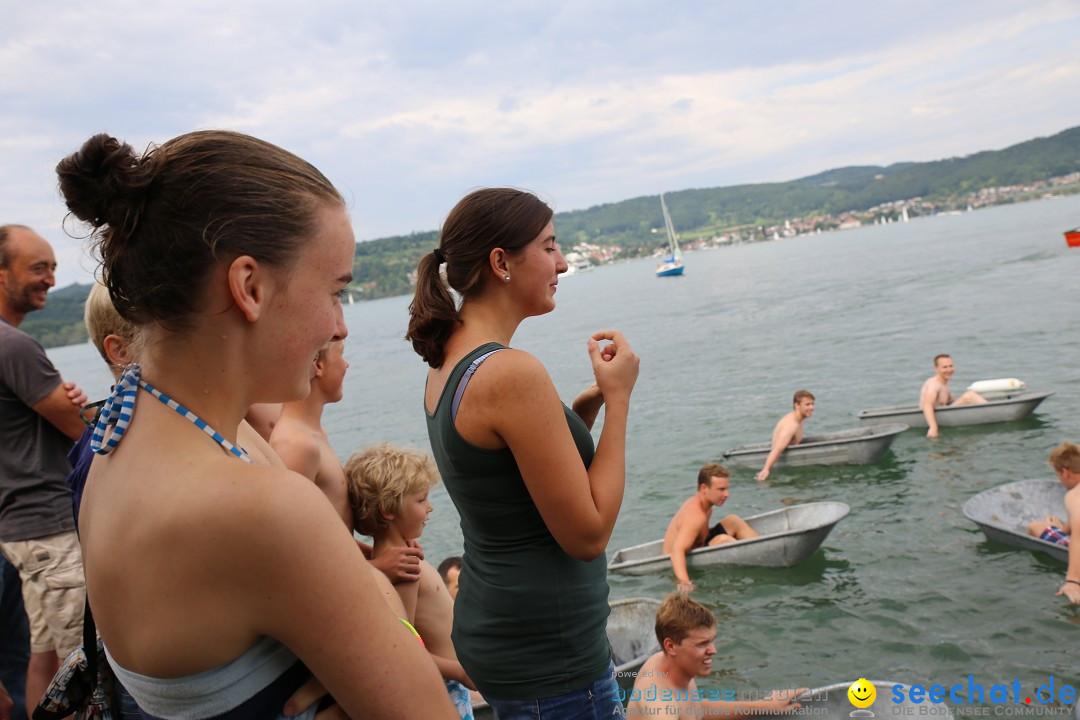 Badewannenrennen DLRG: Bodman-Ludwigshafen am Bodensee, 10.08.2014