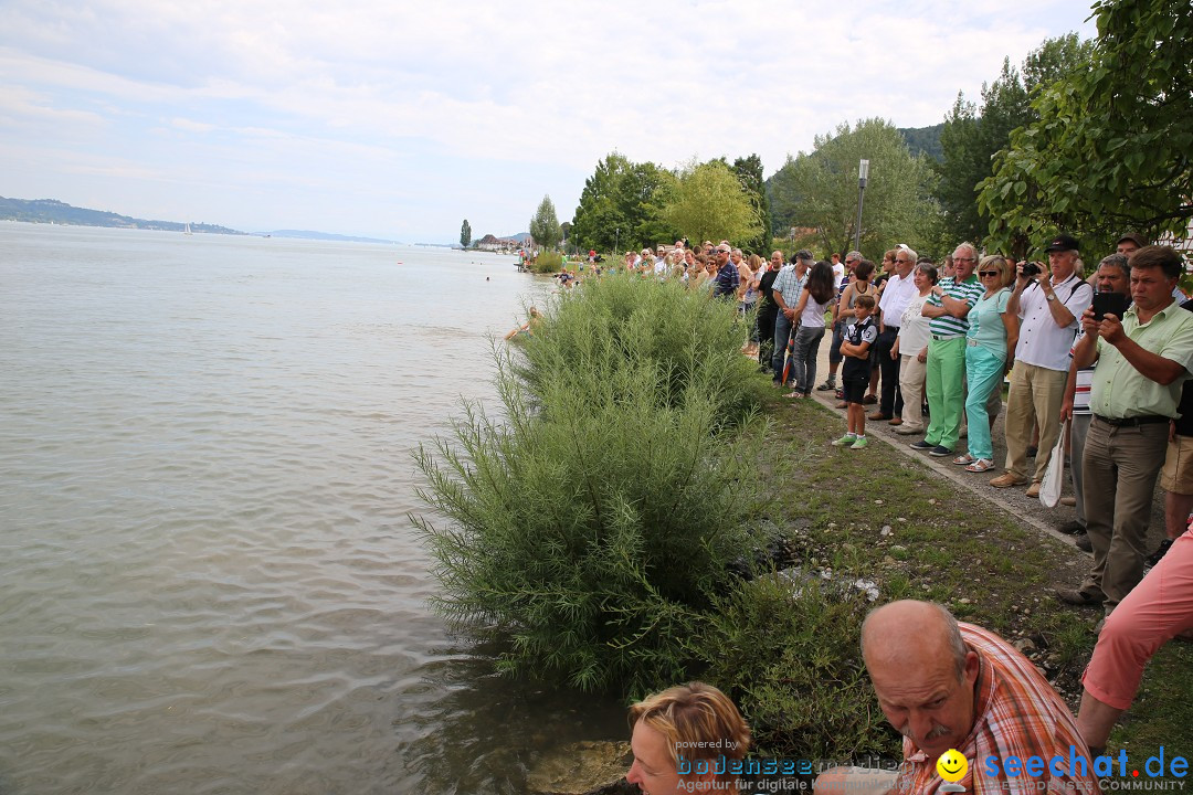 Badewannenrennen DLRG: Bodman-Ludwigshafen am Bodensee, 10.08.2014