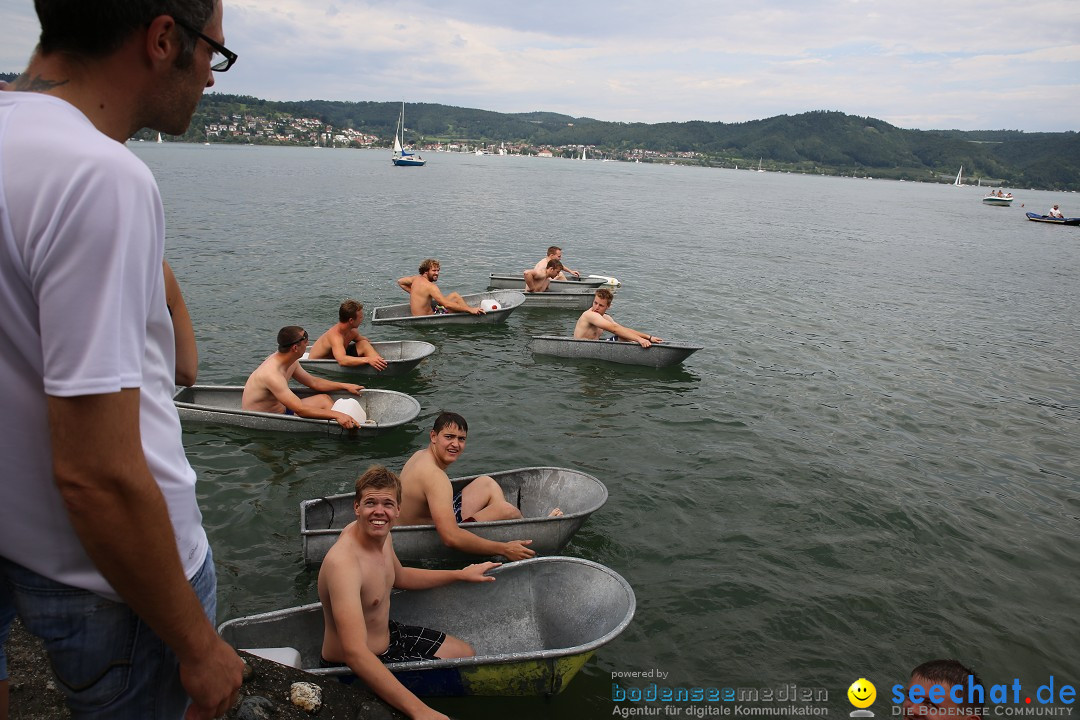 Badewannenrennen DLRG: Bodman-Ludwigshafen am Bodensee, 10.08.2014