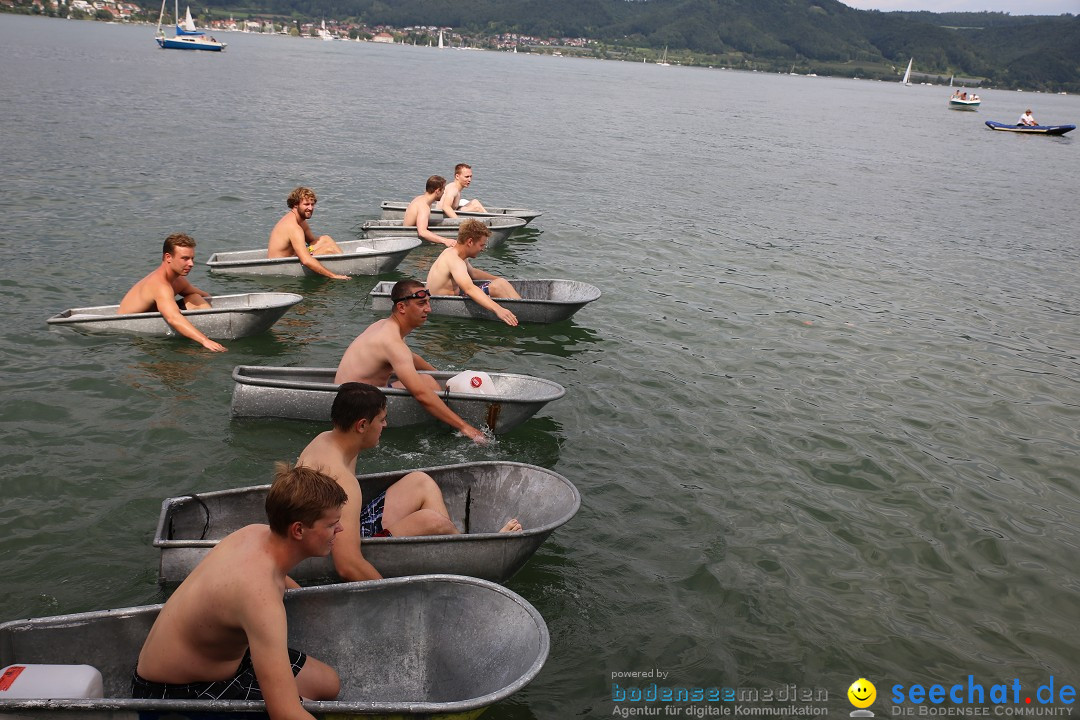 Badewannenrennen DLRG: Bodman-Ludwigshafen am Bodensee, 10.08.2014