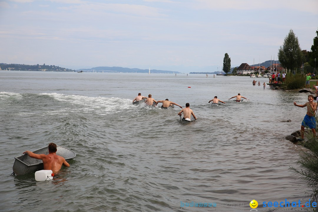 Badewannenrennen DLRG: Bodman-Ludwigshafen am Bodensee, 10.08.2014