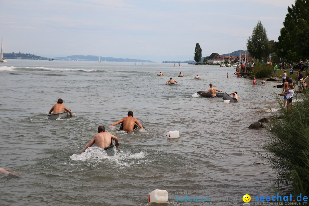 Badewannenrennen DLRG: Bodman-Ludwigshafen am Bodensee, 10.08.2014