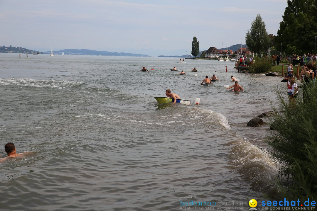 Badewannenrennen DLRG: Bodman-Ludwigshafen am Bodensee, 10.08.2014