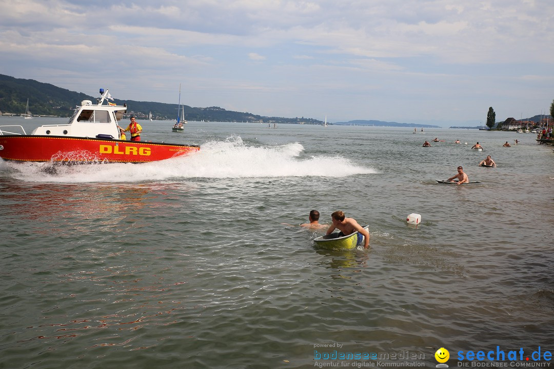 Badewannenrennen DLRG: Bodman-Ludwigshafen am Bodensee, 10.08.2014