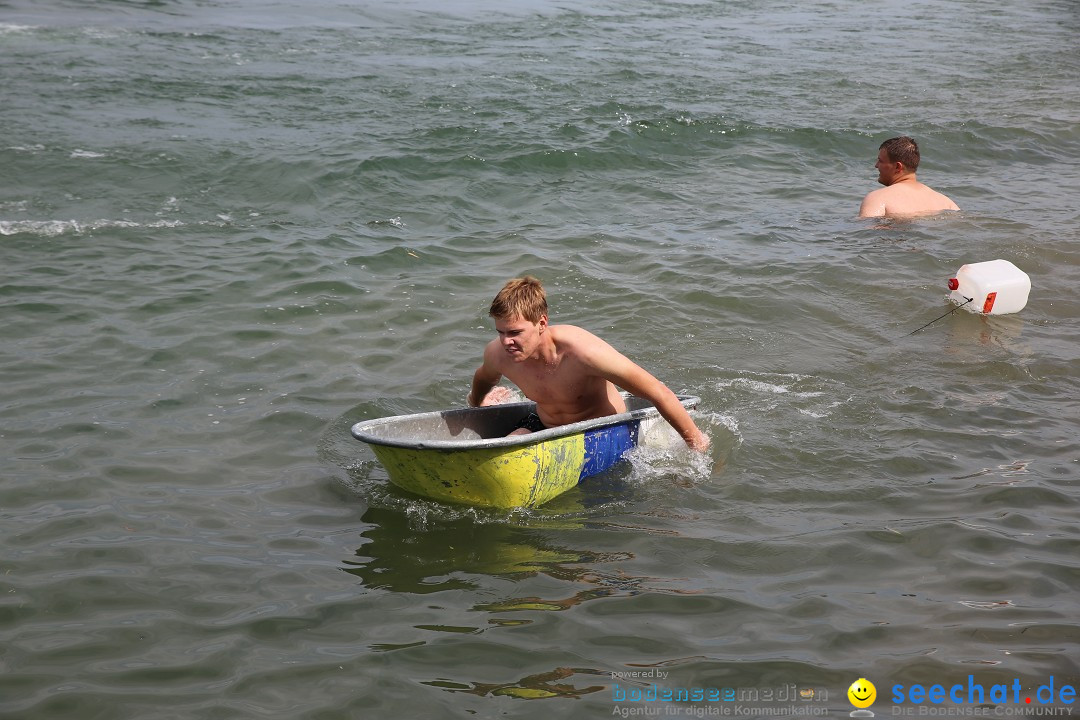 Badewannenrennen DLRG: Bodman-Ludwigshafen am Bodensee, 10.08.2014